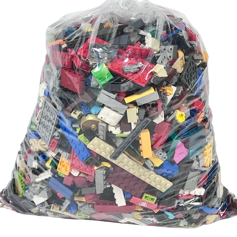 LEGO 6.5 lbs Bulk Lot Random Parts Pieces Building Blocks Clean Nice
